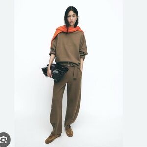 NWT Zara Soft Ballon Pants